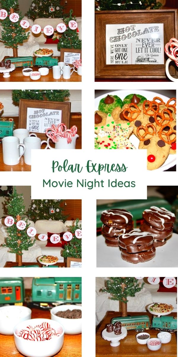 Polar Express Movie Night - Pixie Dust & Posies