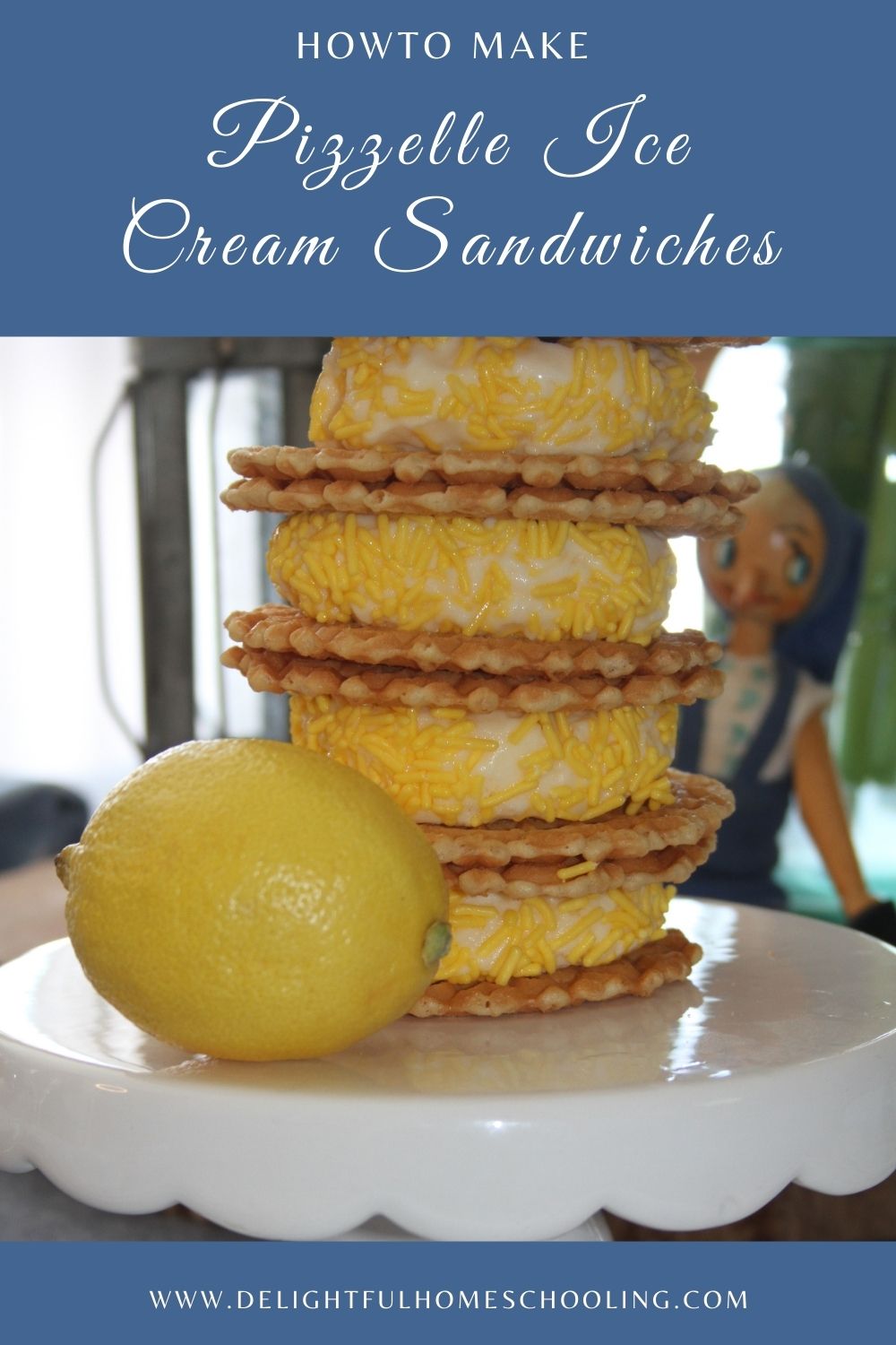 The Italian Dish - Posts - Italian Pizzelle Ice Cream Sandwiches