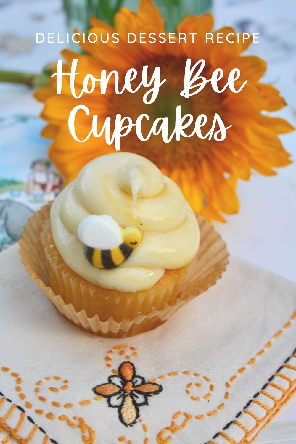 Honey Bee Cupcakes - Pixie Dust & Posies