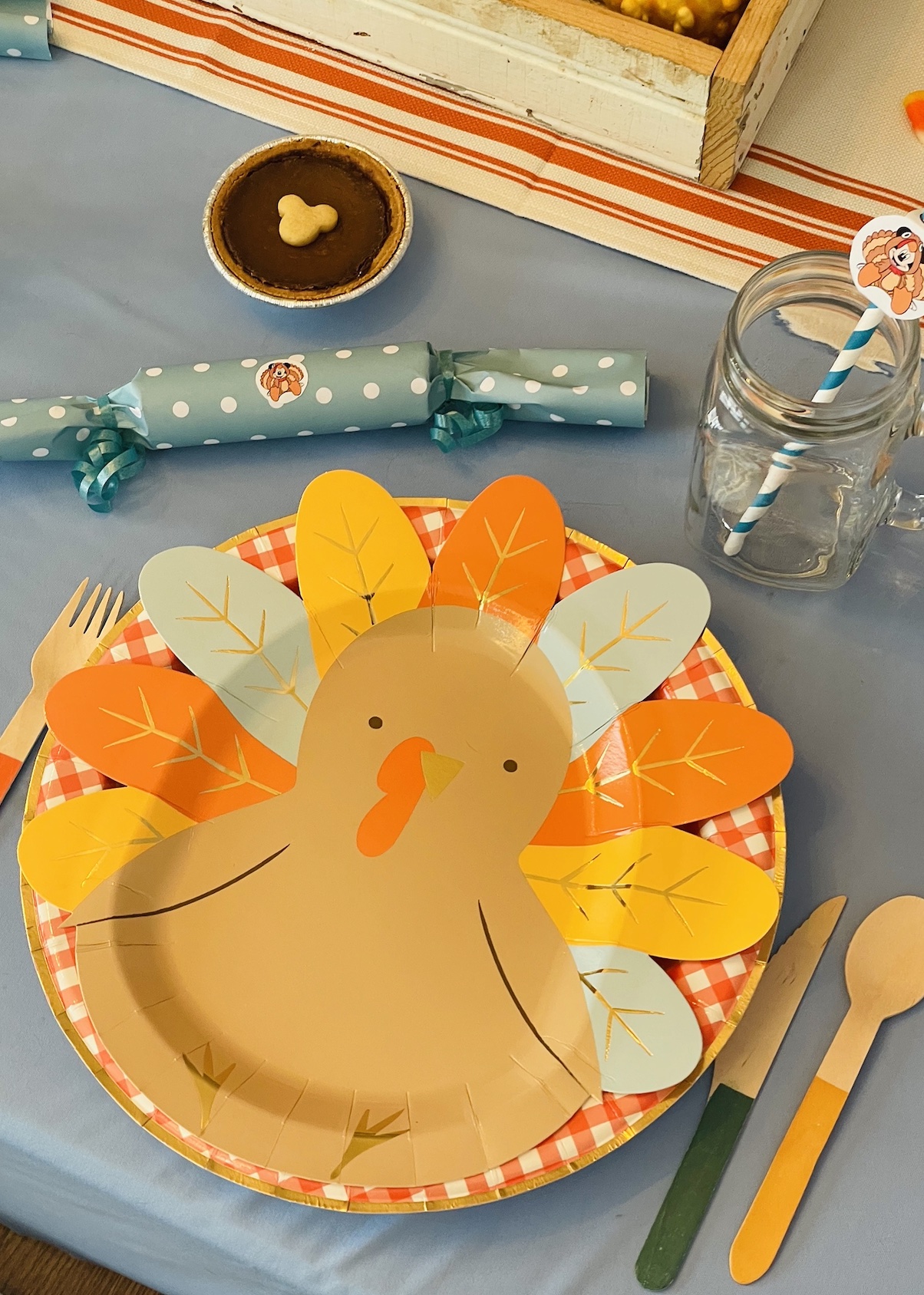 Kids Turkey Tablescape - Pixie Dust & Posies