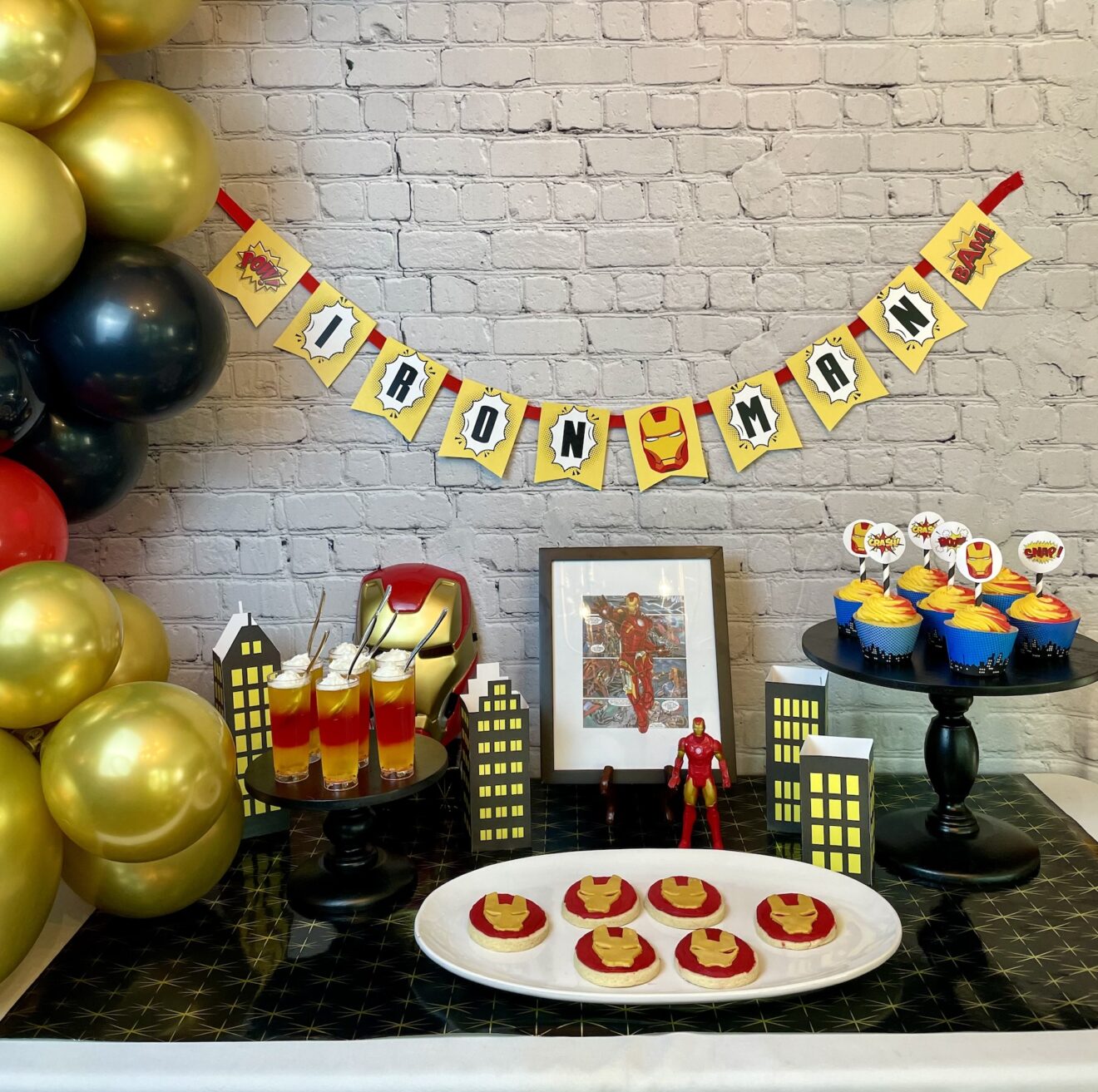 Iron Man Party - Pixie Dust & Posies