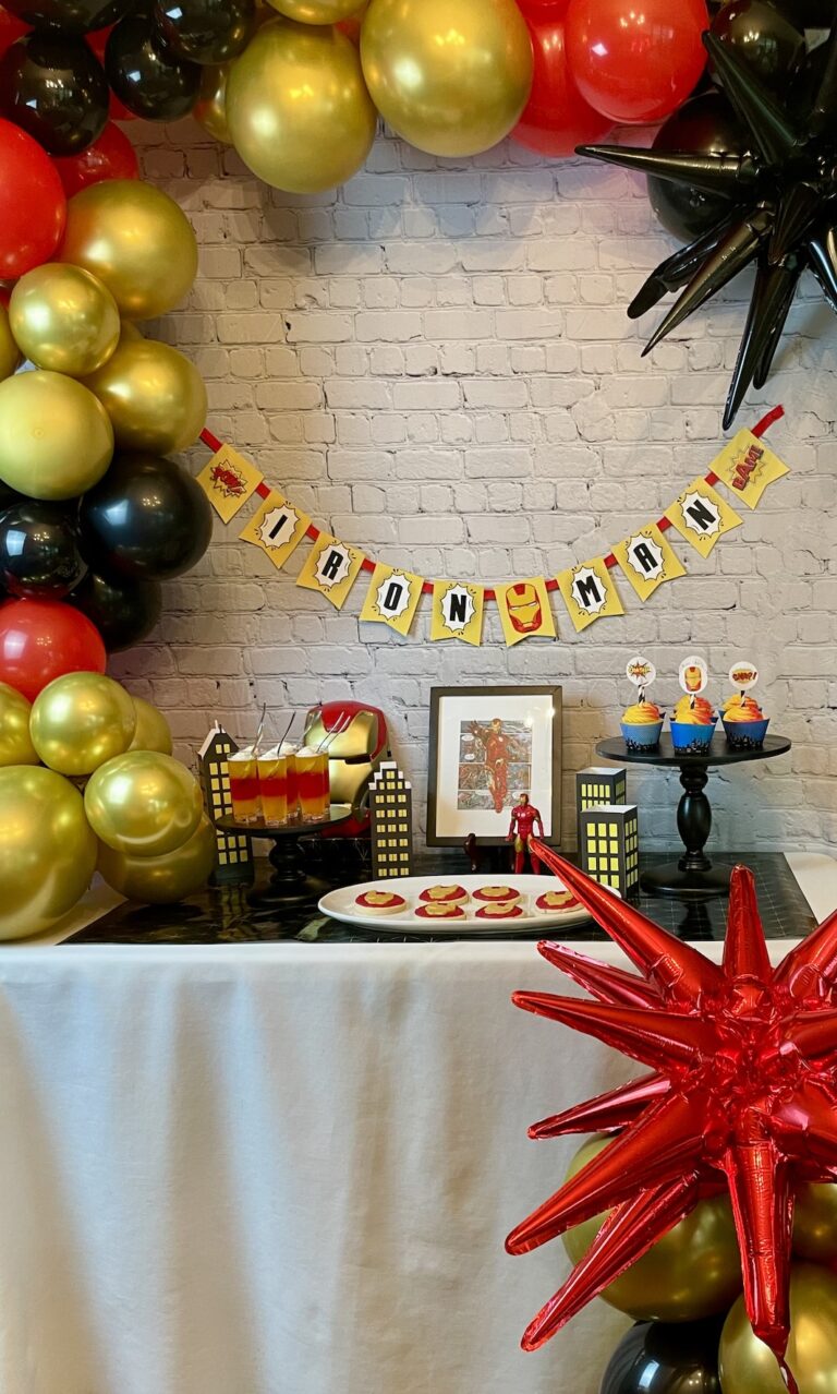 Iron Man Party - Pixie Dust & Posies